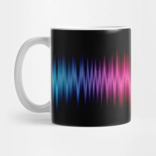 7800 Console: Soundwave Rainbow Design Mug